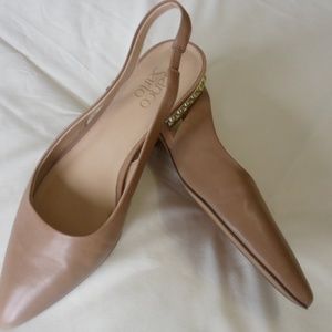 Franco Sarto Leather Ballet Flats
